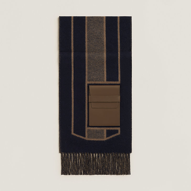 カシミヤマフラー 《エスキス》 - マロン | Hermès - エルメス-公式サイト